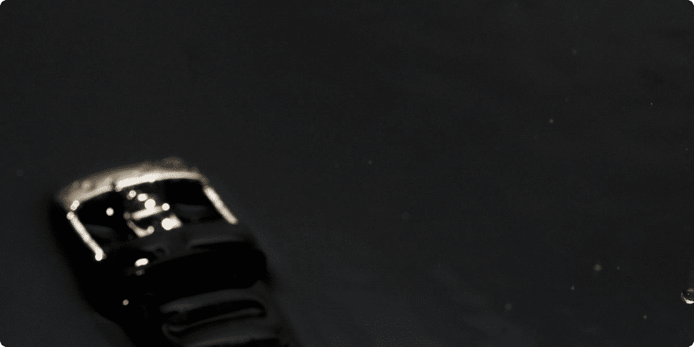 Étanchéité d'une montre de plongée